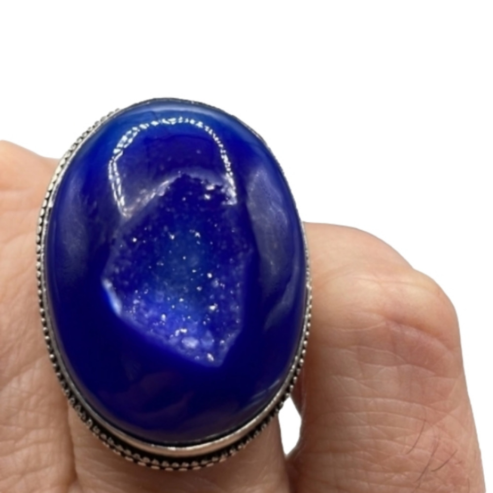 DRUZY QUARTZ RING! SO DIFFERENT! Updated! - Picture 6 of 9